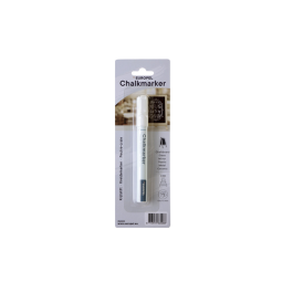 Marqueur craie Europel 3mm blanc blister 1 pièce