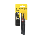 Cutter Stanley SM 18mm antichoc blister 1 pièce