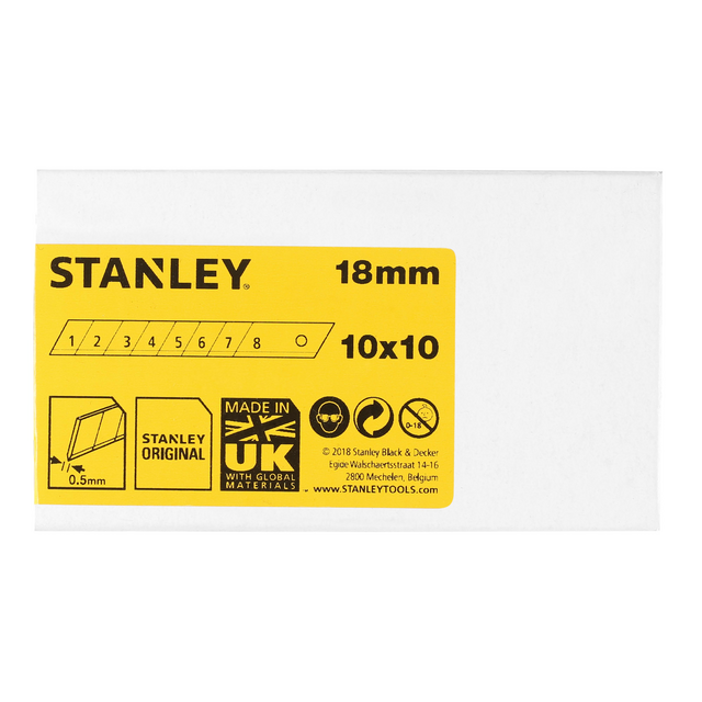 Lame de cutter 9,5 mm Stanley