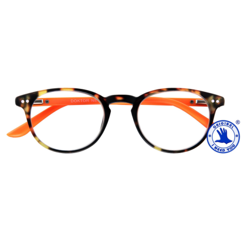 Lunettes de lecture I Need You +2.00 dpt Doctor New brun-orange