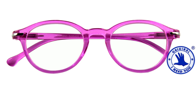 Leesbril I Need You +3.00 dpt Tropic roze
