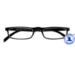 Lesebrille I Need You +1.00 dpt Half-line schwarz