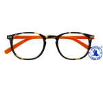 Leesbril I Need You +2.00 dpt Junior Selection bruin-oranje