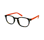 Lunettes de lecture I Need You +1.00 dpt Junior Selection brun-orange