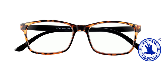 Leesbril I Need You +1.00 dpt Luca bruin