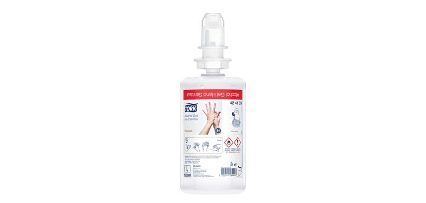 Tork S4 Premium Hand Sanitizer Gel 424103 Unscented 1000ml
