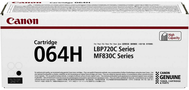 Cartouche toner Canon 064H noir