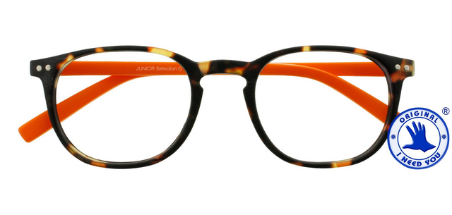 Reading Glasses I Need You +3.00 dpt Junior Selection brown-orange