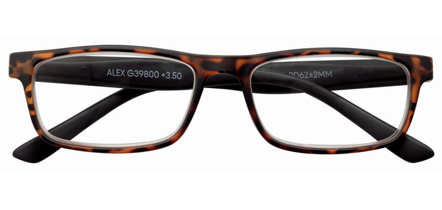 Leesbril I Need You +3.00 dpt Alex havanna-zwart