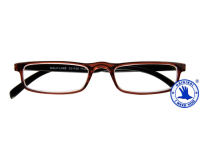 Lunettes de lecture I Need You +2.00 dpt Half-line brun