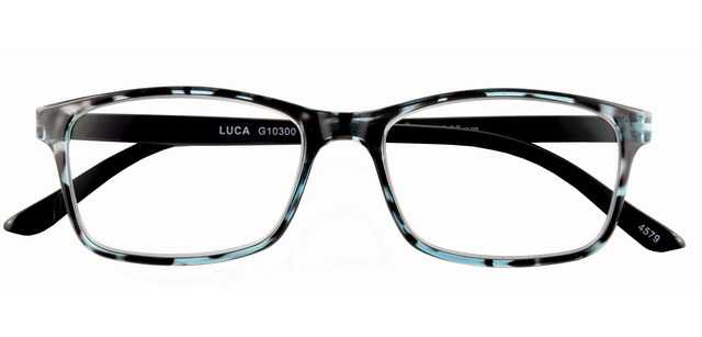 Lunettes de lecture I Need You +3.00 dpt Luca bleu
