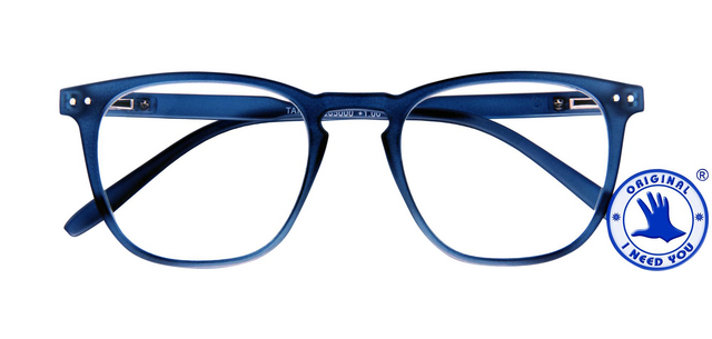 Lunettes de lecture I Need You +1.00 dpt Tailor bleu foncé