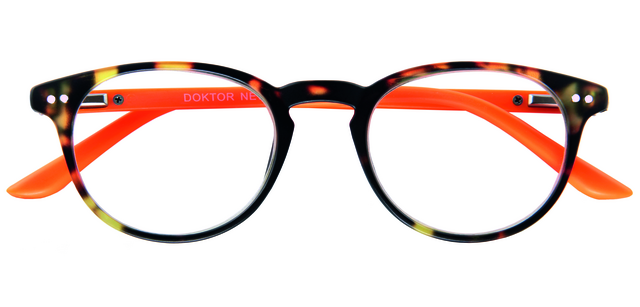 Lunettes de lecture I Need You +1.00 dpt Doctor New brun-orange