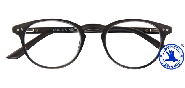 Lunettes de lecture I Need You +1.50 dpt Doctor New noir