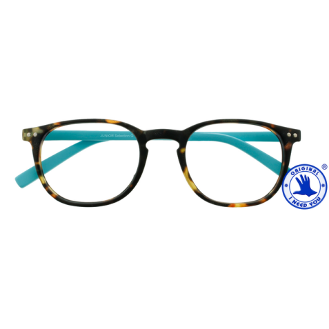 Lunettes de lecture I Need You +3.00 dpt Junior Selection brun -turquoise