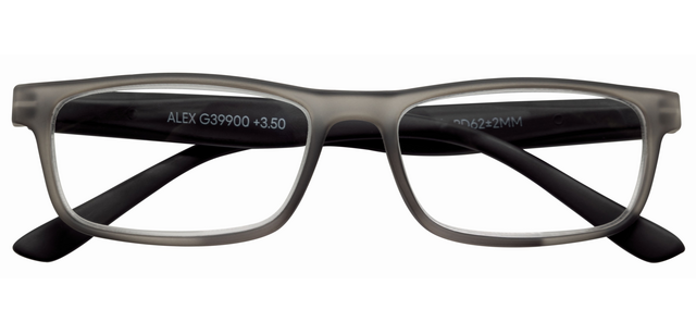 Reading glasses I Need You +1.50 dpt Alex anthracite-black