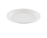 Assiette IEZY PF Ø 170mm canne à sucre blanc 50 pièces