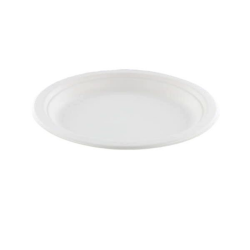 Assiette IEZY PF Ø 170mm canne à sucre blanc 50 pièces