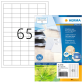 Etiket HERMA recycling 10725 38.1x21.2mm 5200stuks wit