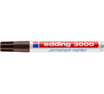 Edding 3000 Permanentmarker Rundspitze 1,5-3mm dunkelbraun