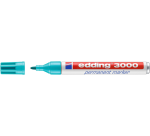 Edding 3000 permanent marker chisel tip 1.5-3mm turquoise