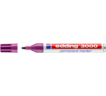 Marqueur edding 3000 permanent ogive 1,5-3mm violet