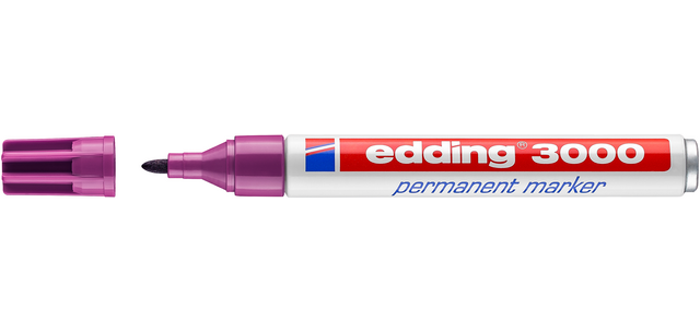 Edding 3000 permanent marker bullet 1.5-3mm violet