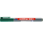 Whiteboard marker edding 361 bullet 1mm green