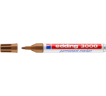 Marqueur edding 3000 permanent ogive 1,5-3mm ocre