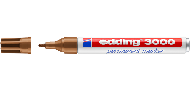 Edding 3000 Permanentmarker Rundspitze 1,5-3mm Ocker
