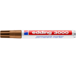 Marqueur edding 3000 permanent ogive 1,5-3mm ocre