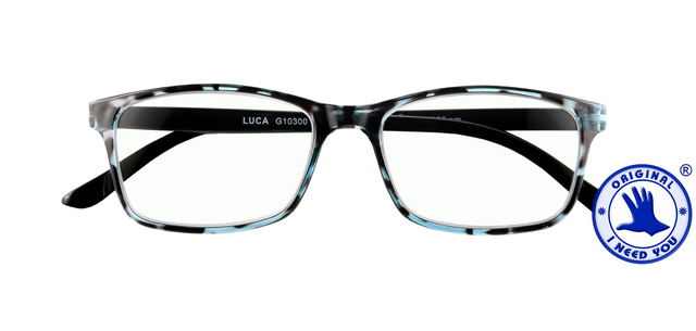 Lesebrille I Need You +2.00 dpt Luca blau