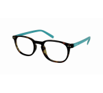 Lunettes de lecture I Need You +1.50 dpt Junior Selection brun-turquoise
