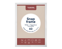 Cadre clipsable Europel A3 25mm blanc mat