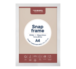 Cadre clipsable Europel A4 25mm blanc mat