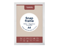 Cadre clipsable Europel A4 25mm blanc mat