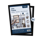 Europel Info Frame Sticker A3 Black