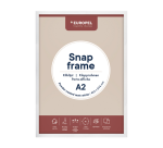 Cadre clipsable Europel A2 25mm blanc mat