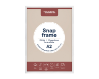 Cadre clipsable Europel A2 25mm blanc mat
