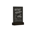 Krijtbord Europel tafelmodel A6 staand zwart