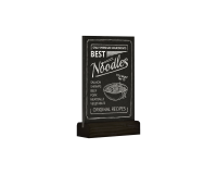 Ardoise de table Europel A6 portrait noir