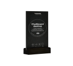 Krijtbord Europel tafelmodel A6 staand zwart