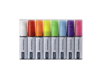 Marqueur craie Europel 15mm assorti étui 8 pièces