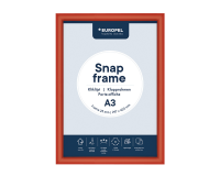 Cadre clipsable Europel A3 25mm rouge