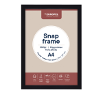 Kliklijst Europel A4 25mm mat zwart