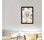 Kliklijst Europel A4 25mm mat zwart