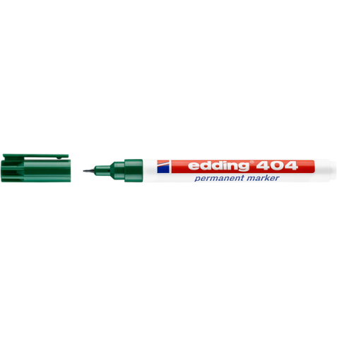 Viltstift edding 404 rond 0.75mm groen