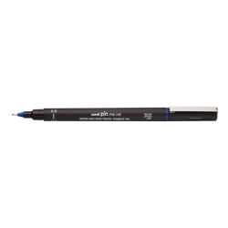 Fineliner Uni-ball Pin 0,5mm bleu 12 pièces