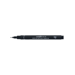 Fineliner Uni-ball Pin 1,2mm noir 12 pièces