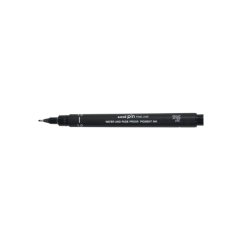 De_rotulador uniball pin calibrado micrometrico 1 mm color negro